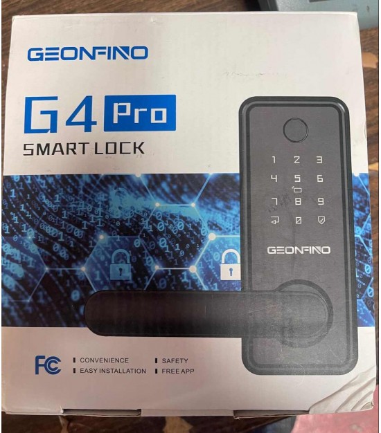 Geonfino Fingerprint Door Lock. 700units. EXW Los Angeles